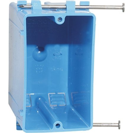 CARLON Electrical Box, 20 cu in, Outlet Box, PVC B120A-UPC
